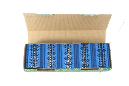 49 St¨¹ck Phoenix Contact UK 5 BU Durchgangsklemme 3004090 NEU IN OVP