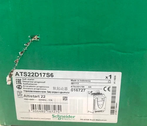 Schneider Electric Altistart 22 ATS22D17S6 Soft Starter 4 to 9kW