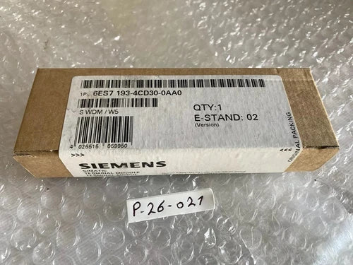 SIEMENS SIMATIC TERMINAL MODULE 6ES7 193-4CD30-0AA0