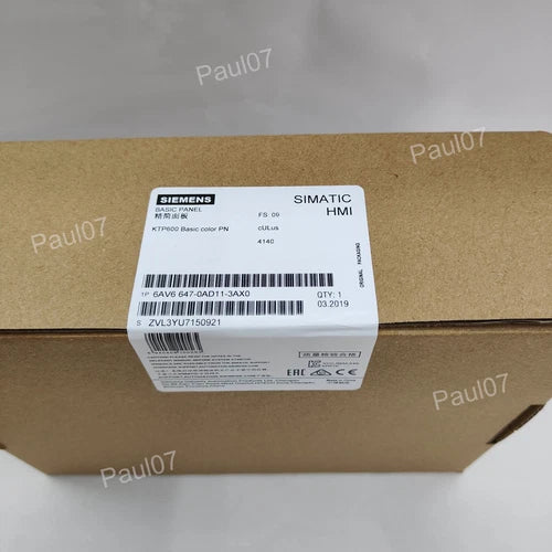 New Siemens 6AV6647-0AD11-3AX0 6AV6 647-0AD11-3AX0 HMI KTP600 6" TFT Display