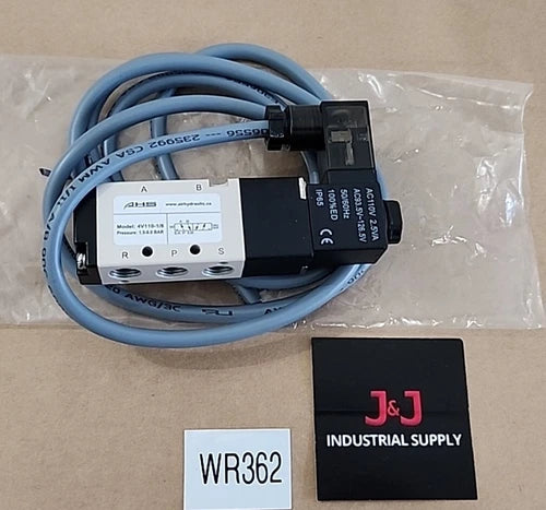 *BRAND NEW* AHS Wittmann 4V110-1/8 Solenoid  Valve Assemble 1.5-8Bar + Warranty!