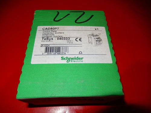Telemecanique Schneider CAD50P7 220V 50/60Hz Control relay, Hilfssch¨¹tz, Contact