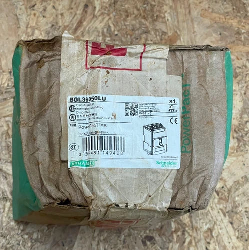 Schneider Electric - BGL36050LU - PowerPact B 50A 3-Pole MCCB, 600Y/347V AC
