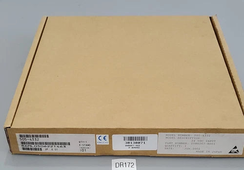 *BRAND NEW IN BOX* Siemens 505-4332 Digital Input Module 24Vdc + Warranty!
