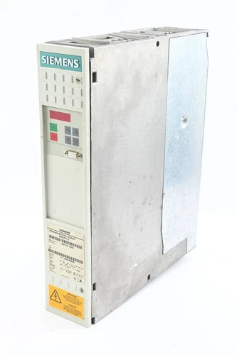 Siemens Simovert VC Frequency Inverter 6SE7018-0EA21 incl. Control Card CU3 Ver. A