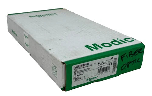 NEW SEALED SCHNEIDER / MODICON 140NRP95400 FIBER OPTIC REPEATER MODULE