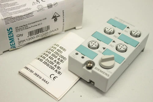 SIEMENS 3RK1200-0CQ20-0AA3 AS-Interface Compact Module 3RK1200-0CQ20-0AA3 ORIGINAL BOX