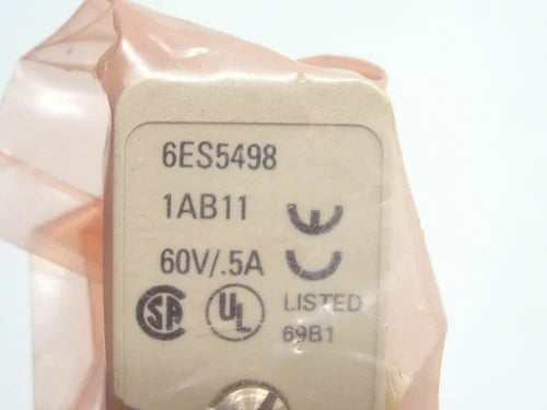 Siemens 6ES5498-1AB11 / 60V/.5A /  6ES5 498-1AB11 / Kontaktschutzmodul
