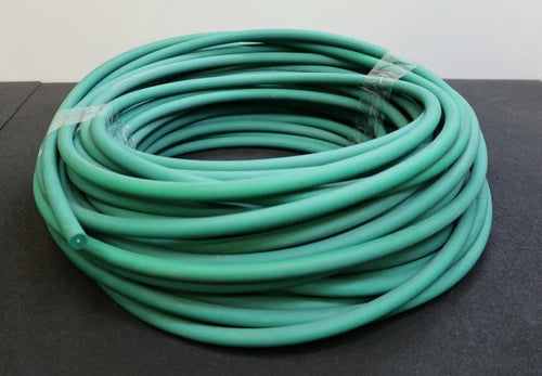 44 m round belt round belt open green with aramid pull carrier PUW 15-? 15 mm