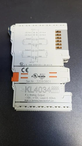 Beckhoff kl4034 , 4 x  analog output , env¨ªo r¨¢pido!! FACTURA GARANT?A INVOICE
