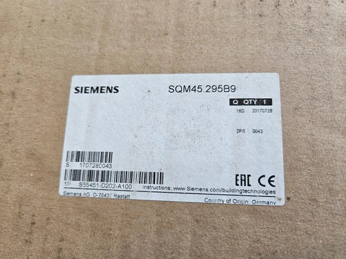 Siemens SQM45.295B9 NEW