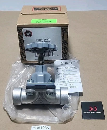 *BRAND NEW SURPLUS* Carrier C01PP-60803 Diaphragm Valve 1" GM 25 + Warranty!