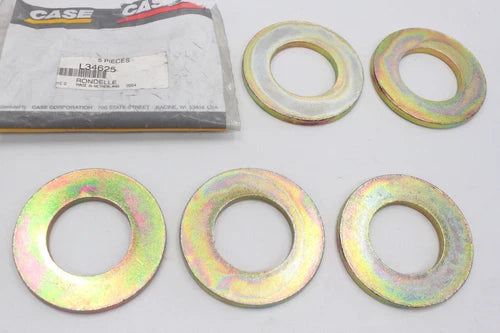 5x CASE 220B 688 688B 688C TY45 Unterlegescheiben Disc Washer SHIM L34625 OVP