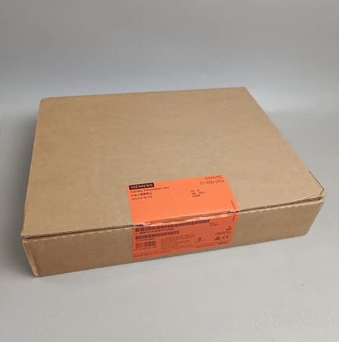 Siemens 6ES7 414-4HR14-0AB0 / 6ES7414-4HR14-0AB0 Siegel Orange - Siegel offen