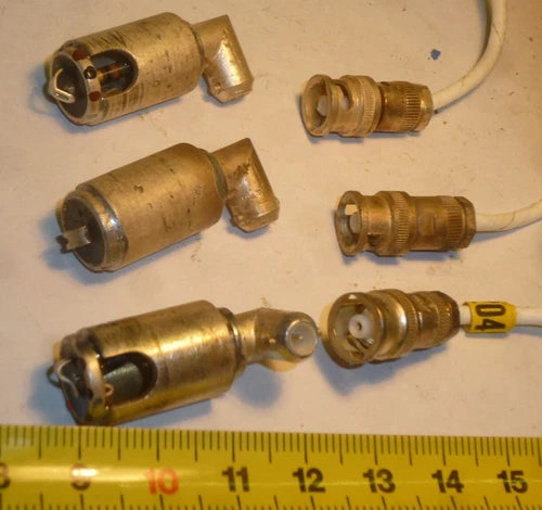 3 x Mini BNC Stecker mit Buchse           / LF 14