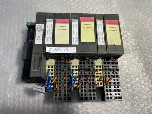 Siemens Simatic S7 6ES7 151-1AA05-0AB0 3x Siemens 6ES7 138-4FR00-0AA0