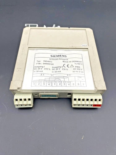 1pc x SIEMENS SITRANS 7NG4813 POWER SUPPLY 230 VAC