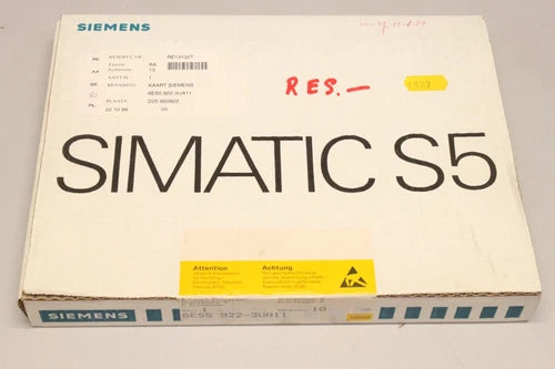 SIEMENS SIMATIC 6ES5 922-3UA11 Prozessor CPU 6ES5922-3UA11 sealed
