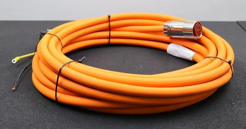 15m Motor Cable SIEMENS Controller S120 Female 9 Pin Power Plug 5 Pin