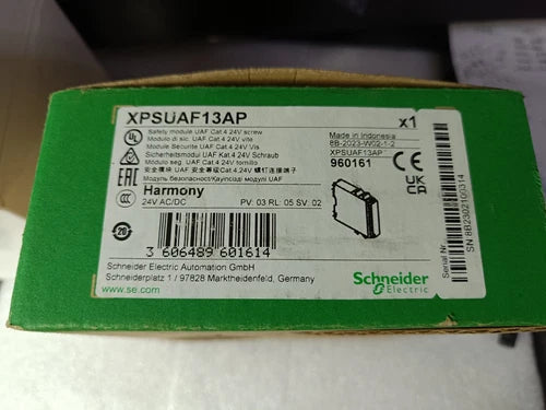 施耐德 XPSUAF13AP，全新！！，带环保或PIDO！！工厂保修，带发票