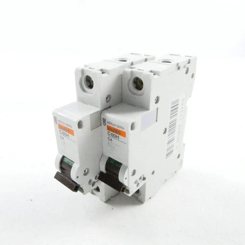 2x MERLIN GERIN multi9 C60H C4 CIRCUIT BREAKER - set of 2
