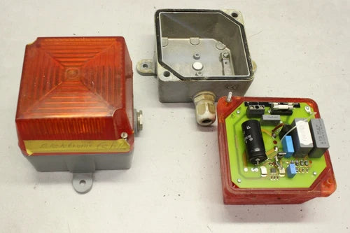 2x FUNKE+HUSTER BLK 30 Geh?use sinal laranja BLK30