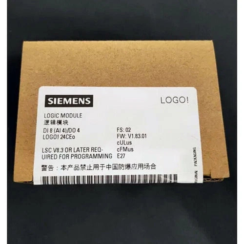 New Siemens 6ED1052-2CC08-0BA1 LOGO 24CEo logic module 6ED1 052-2CC08-0BA1