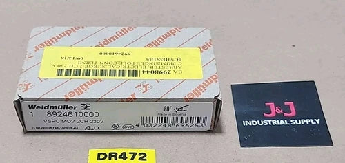 *BRAND NEW* Weidmuller 8924610000 Surge Arrester 2-Channel 1P 230V + Warranty!