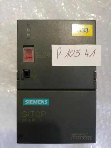 SIEMENS SITOP Power 5 6EP1 333-1SL 11
