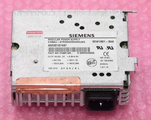 1PC For Siemens 6EW1881-8AA Used