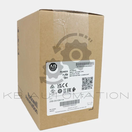 25B-D010N114 PowerFlex 525 AC Antrieb, 3x 380-480V, 10,5A bei 4kW (5PS), EMV-...