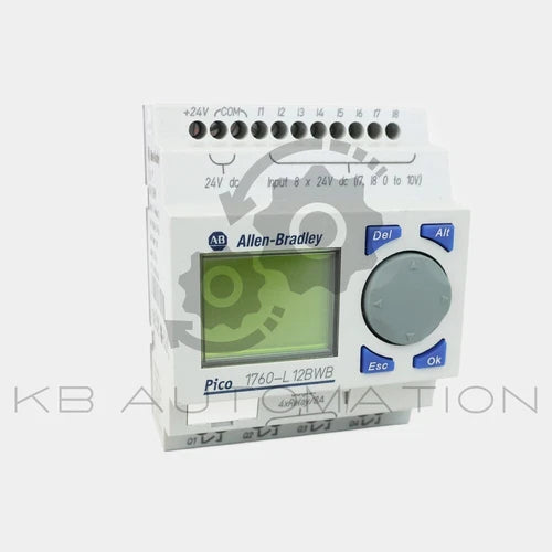 Controlador Pico 1760-L12BWB com RTC, 8x entrada digital 24VDC, 4x sa¨ªda de rel¨¦