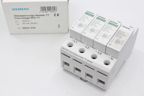 SIEMENS 5SD7 070 5SD7 061 SURGE ARRESTER SPD TT 5SD7070 ORIGINAL BOX
