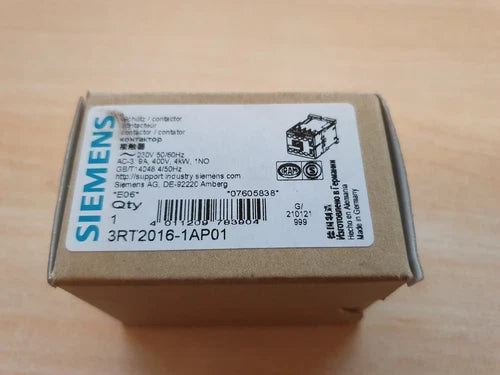 Siemens 3RT2016-1AP01 NEW