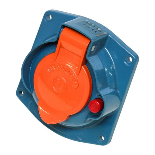 54148 LEGRAND, Half-inbtd ML 380V 16A 3P+N+AC metal - IP 44 - IK 09 - LS, ......