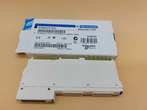 STBACO1225 SCHNEIDER ELECTRIC ADVANTYS STBACO1225 ANALOG OUTPUT MODULE