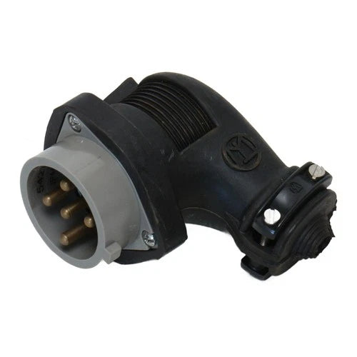 54270 LEGRAND, 054270 Legrand LV Rubber Angled Plug 16A 380-415V~ IP44 3P+N+T...