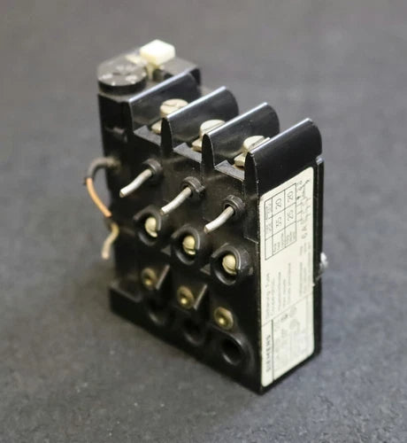 SIEMENS ?berlastrelais 3UA4101-0S Einstellbereich 8-12A unbenutzt