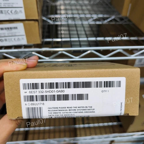 New Siemens 6ES7332-5HD01-0AB0 6ES7 332-5HD01-0AB0 S7-300, Analog Output SM 332