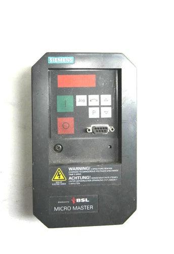 USED SIEMENS 6SE3112-1CA70-4AA0 MICROMASTER DRIVE 6SE31121CA704AA0