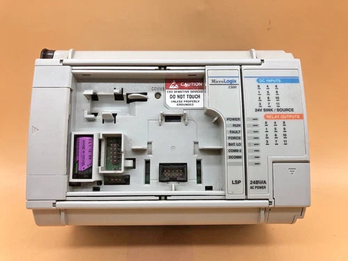 1764-24BWA ALLEN BRADLEY MICROLOGIX 1500 1764-24BWA BASE UNIT SER A, REV A
