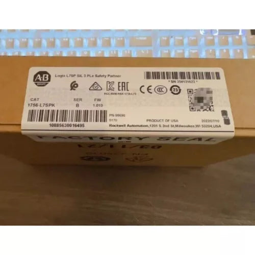 1PC 1756-L7SPK AB GuardLogix Safety Partner Controller 1756L7SPK NEW
