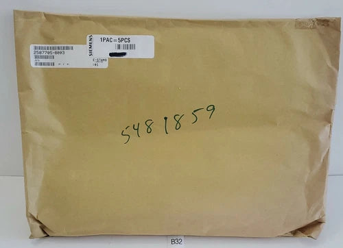 *NEW SEALED* BAG OF 5 Siemens 2587705-8003 Simatic 505 Blank Bezel + Warranty!