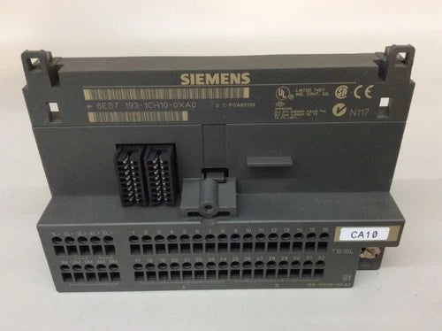 6ES71931CH100XA0 - SIEMENS - 6ES7193-1CH10-0XA0 Term.  bl.  REFURBISHED
