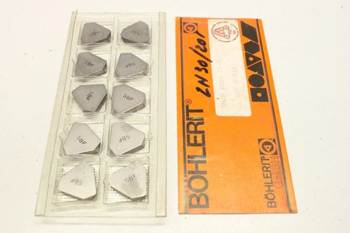 10x B?HLERIT TNJN 2504 SBF ZZ-R A 541 Wendeschneidplatten OVP