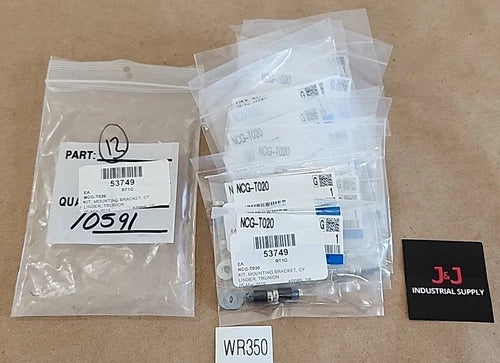 *BRAND NEW* [12] SMC NCG-T020 Cylinder Trunnion Mounting Bracket Kit + Warranty!