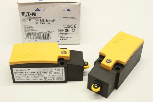 2x EATON  Rollenst??el Komplettger?t 1 S 1 ? Positionsschalter LS-S11/P OVP