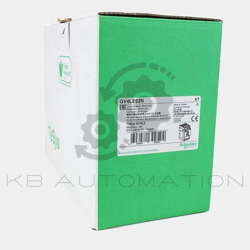 Schneider GV4LE02N TeSys GV4 - magnetic circuit breaker - 2A 3P - with EverLink