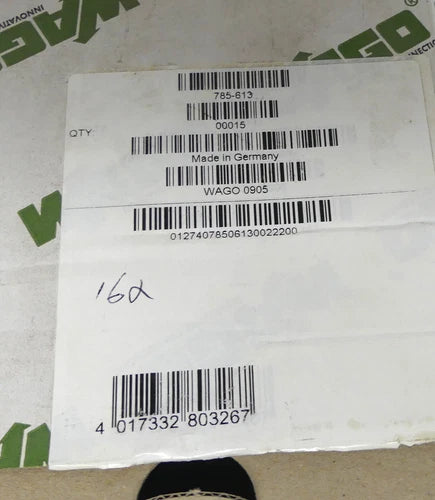 16x WAGO 1-Leiter-N-Trennklemme 785-613