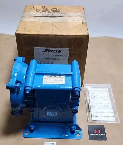 *BRAND NEW IN BOX* Morse Emerson 20GEDC Gear Reducer 40:1 Ratio 56C L + Warranty